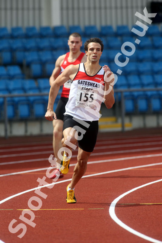David Riley (Gateshead Harriers), senior 400 metres, Northern Championships, Sport City Manchester